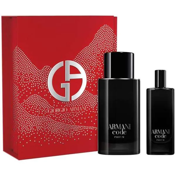 ARMANI Armani Cofanetto Code Parfum con Profumo EDP e Mini Profumo EDP - MegaPrezzo