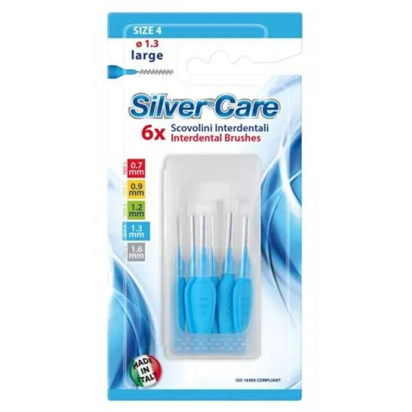 SILVER CARE Silver Care Scovolino Interdentale Large - 6pz - MegaPrezzo