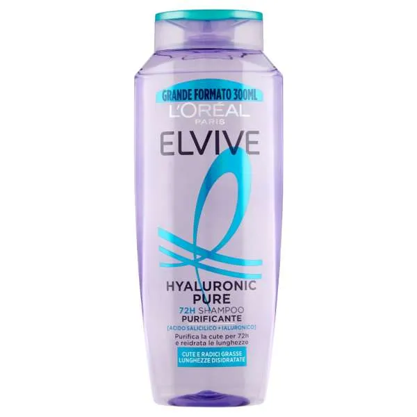 ELVIVE Loreal Elvive Hyaluronic Pure Shampoo - 300ml - MegaPrezzo