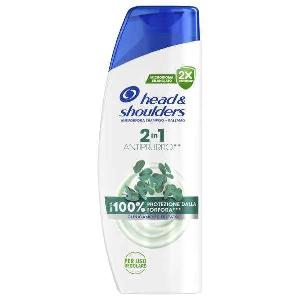 HEAD SHOULDERS Head e Shoulders Shampoo 2in1 Antiprurito - 250ml - MegaPrezzo