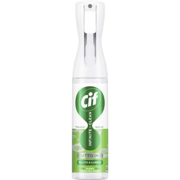 CIF Cif Infinite Clean Spray 280ml - Lime e Fiori Bianchi - MegaPrezzo