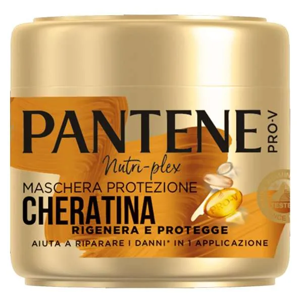 PANTENE Pantene Pro-V Maschera Cheratina Rigenera e Protegge - 300ml - MegaPrezzo