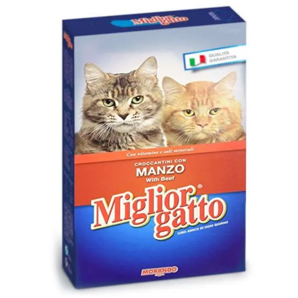 MORANDO Migliorgatto Croccantini 400gr - Manzo - MegaPrezzo