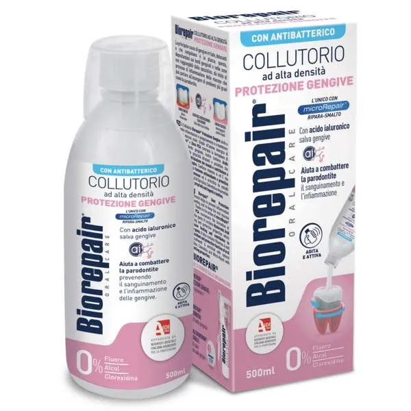 BIOREPAIR Biorepair Collutorio Protezione Gengive - 500ml - MegaPrezzo