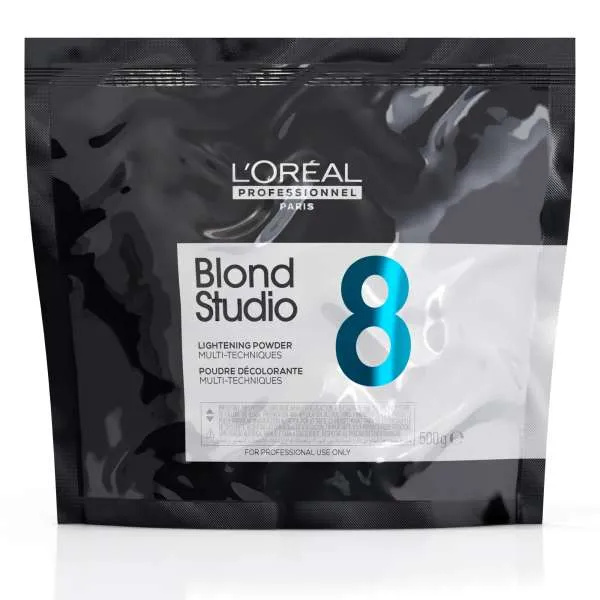 LOREAL PROFESSIONNEL Loreal Blond Studio Decolorante in Polvere 8 Toni - Busta 500gr - MegaPrezzo