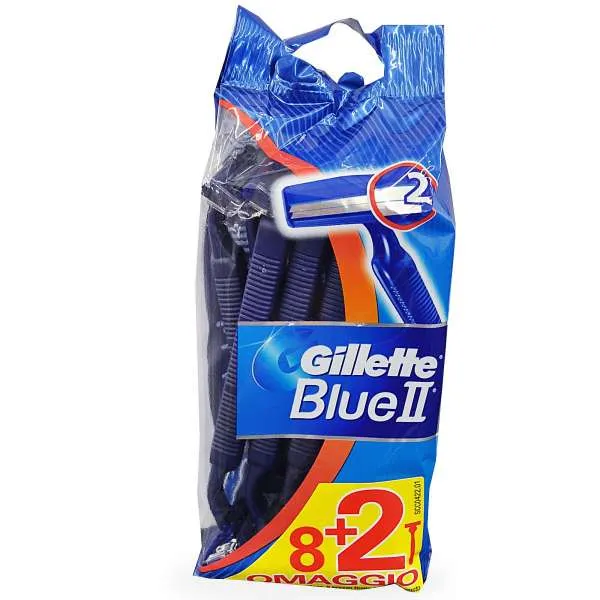 GILLETTE Gillette Rasoio Blue 2 - 10pz - MegaPrezzo