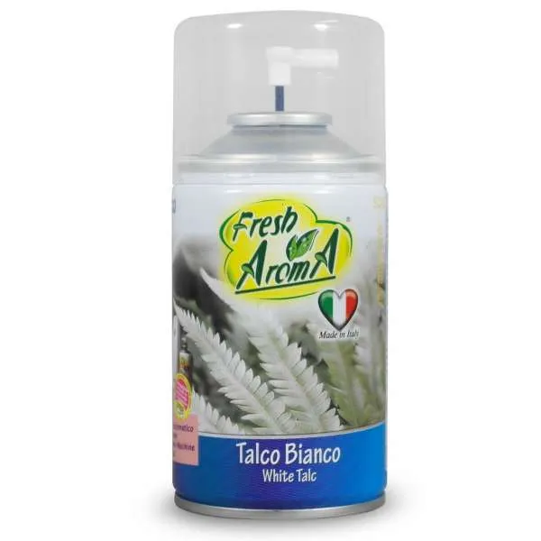 FRESH AROMA Fresh Aroma Deodorante Ambienti Ricarica 250ml - Talco Bianco - MegaPrezzo
