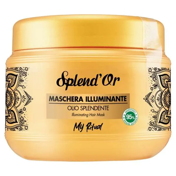 SPLENDOR Splendor Maschera Illuminante My Ritual 500ml - Olio Splendente - MegaPrezzo