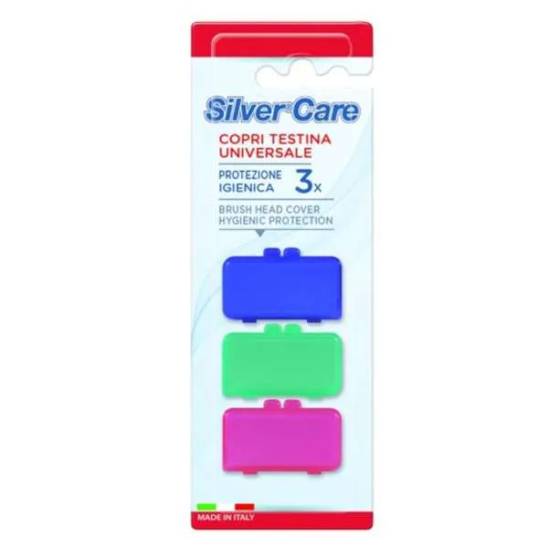 SILVER CARE Silver Care Copri Testina Spazzolino Universale -3pz - MegaPrezzo