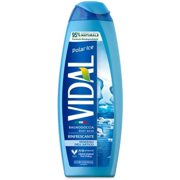 VIDAL Vidal Bagnodoccia Rinfrescante con Minerali dell'Artico - 500ml - MegaPrezzo