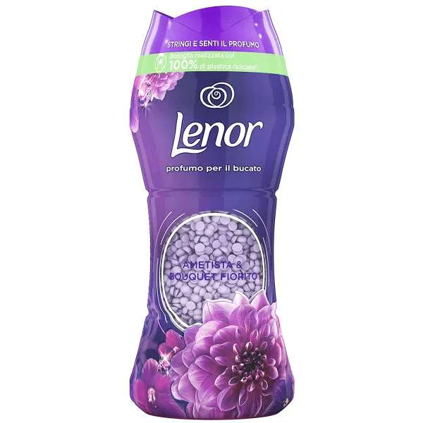 LENOR Lenor Perle Profumate 210gr - Ametista e Bouquet Fiorito - MegaPrezzo