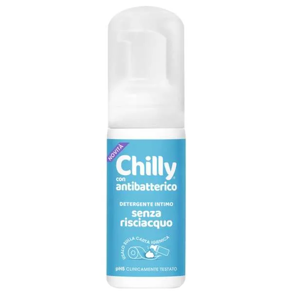 CHILLY Chilly Detergente Intimo Antibatterico Senza Risciacquao - 100ml - MegaPrezzo