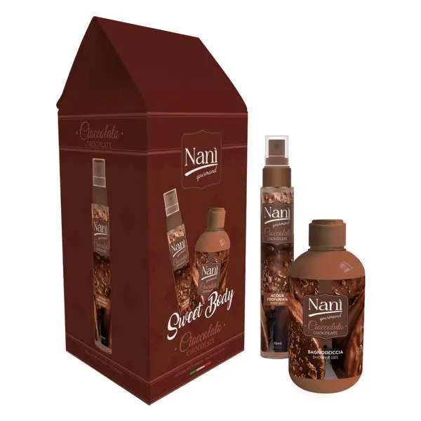 NANI Nanì Cofanetto Chocolate con Acqua Profumata e Bagnodoccia - MegaPrezzo