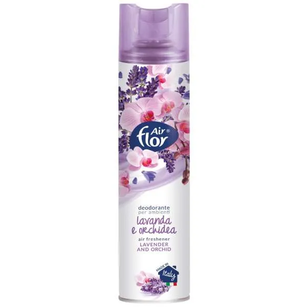 AIR FLOR Air Flor Deodorante Ambienti 300ml - Lavanda e Orchidea - MegaPrezzo