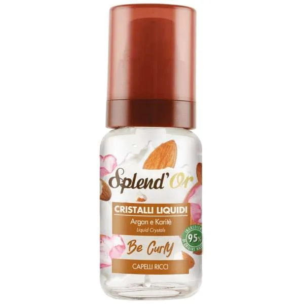 SPLENDOR Splendor Cristalli Liquidi Be Curly 50ml - Karite e Argan - MegaPrezzo