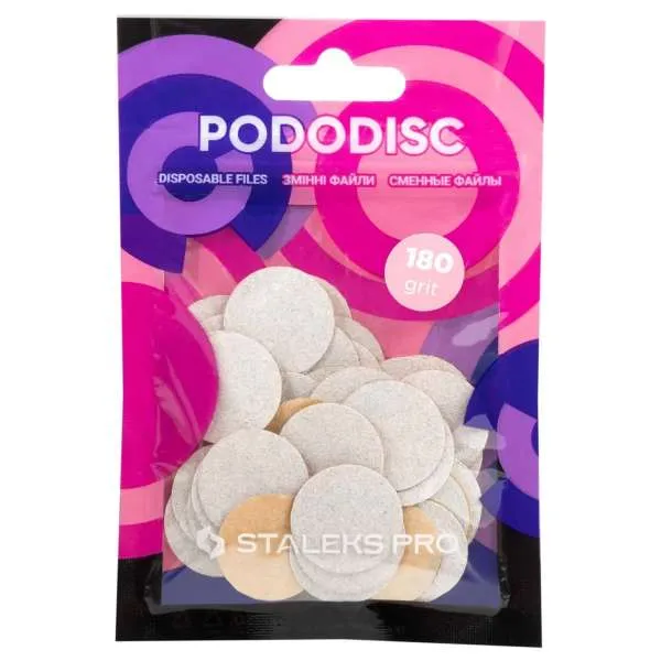 STALEKS PRO Staleks Pro Kit 50 Ricambio Pododisc 50pz Grana 180 - 20mm - MegaPrezzo