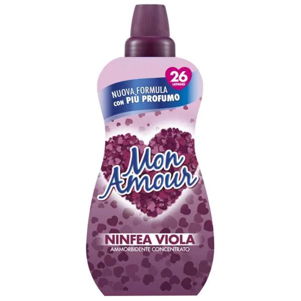 FELCE AZZURRA Felce Azzurra Mon Amour Ammorbidente 650ml - Ninfea Viola - MegaPrezzo
