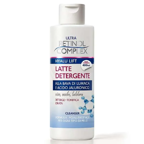 RETINOL COMPLEX Ultra Retinol Complex Latte Latte Detergente Bava di Lumaca - 500ml - MegaPrezzo
