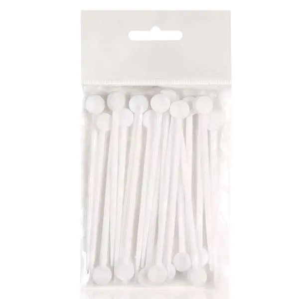 XANITALIA Spilloni per Bigodini 50pz - Bianco - MegaPrezzo