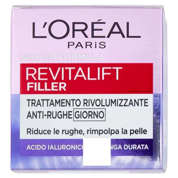 LOREAL PARIS Loreal Paris Revitalift Filler Trattamento Rivolumizzante Giorno - 50ml - MegaPrezzo