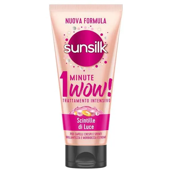 SUNSILK Sunsilk Maschera 1 Minuto Wow 180ml - Scintille di Luce - MegaPrezzo