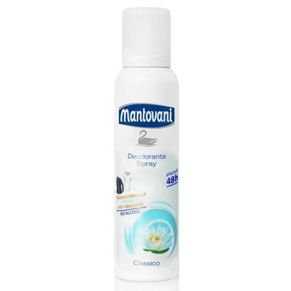 MANTOVANI Mantovani Deodorante Spray Classico - 150ml - MegaPrezzo