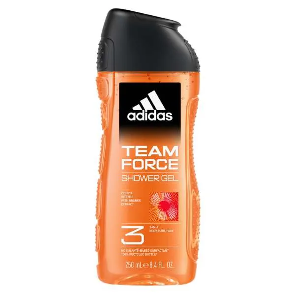 ADIDAS Adidas Docciaschiuma 3in1 250ml - Team Force - MegaPrezzo