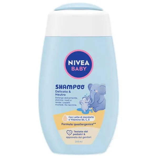NIVEA Nivea Baby Shampoo Delicato e Neutro - 200ml - MegaPrezzo