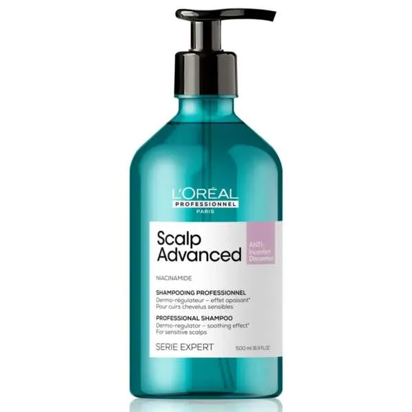 LOREAL PROFESSIONNEL Loreal Expert Scalp Advanced Anti Discomfort Shampoo - 500ml - MegaPrezzo