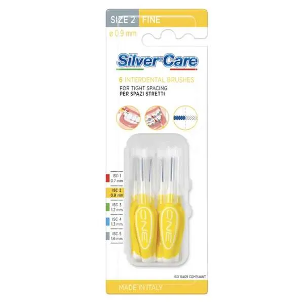 SILVER CARE Silver Care Scovolino Interdentale Fine - 6pz - MegaPrezzo