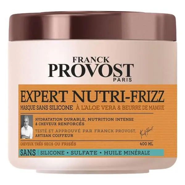 PROVOST Franck Provost Maschera Expert Nutri-Frizz 400ml - Capelli Crespi - MegaPrezzo