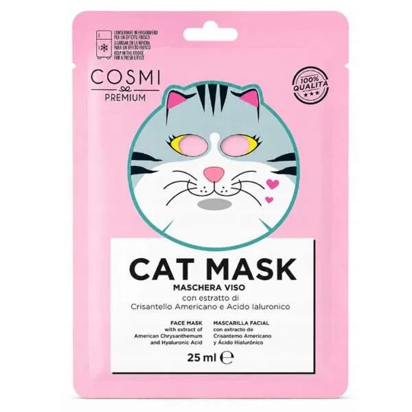 COSMI ITALIA Cosmi Maschera Viso in Tessuto - Cat - MegaPrezzo