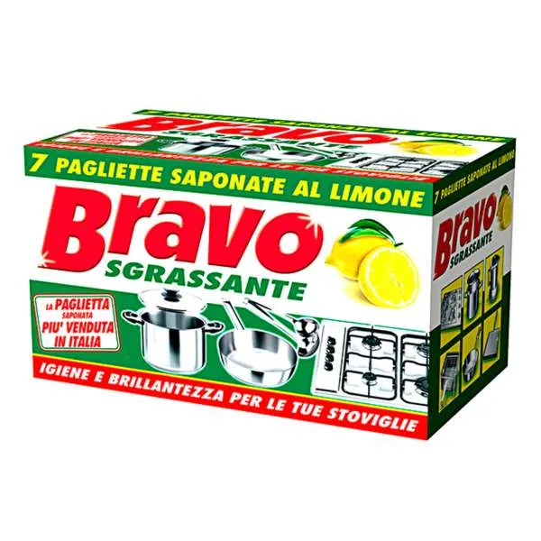 BRAVO Bravo Pagliette Saponate al Limone - 7pz - MegaPrezzo
