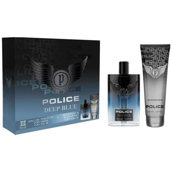 POLICE Police Deep Blue Cofanetto con EDT e Shower Gel - MegaPrezzo