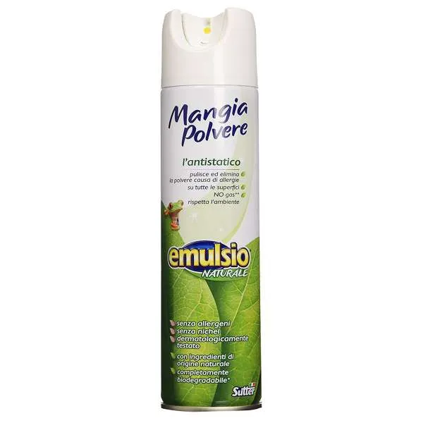 EMULSIO Emulsio Mangiapolvere Antistatico 300ml - Naturale - MegaPrezzo