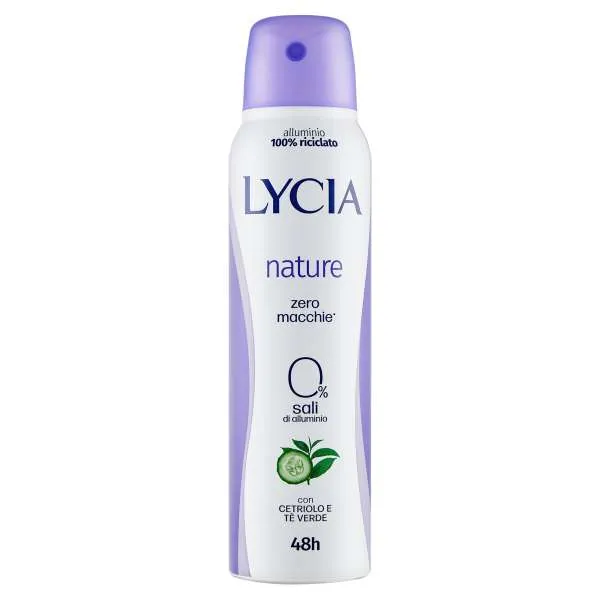 LYCIA Lycia Deodorante Spray 150ml - Nature Cetriolo - MegaPrezzo