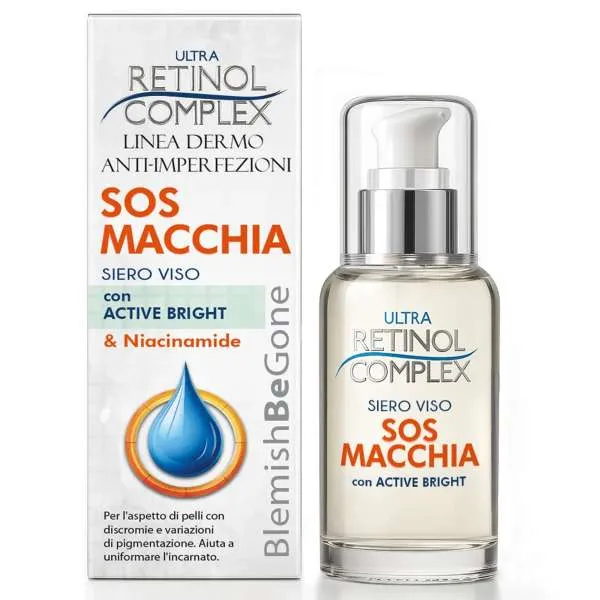 RETINOL COMPLEX Ultra Retinol Complex SOS Macchia Siero Viso - 30ml - MegaPrezzo