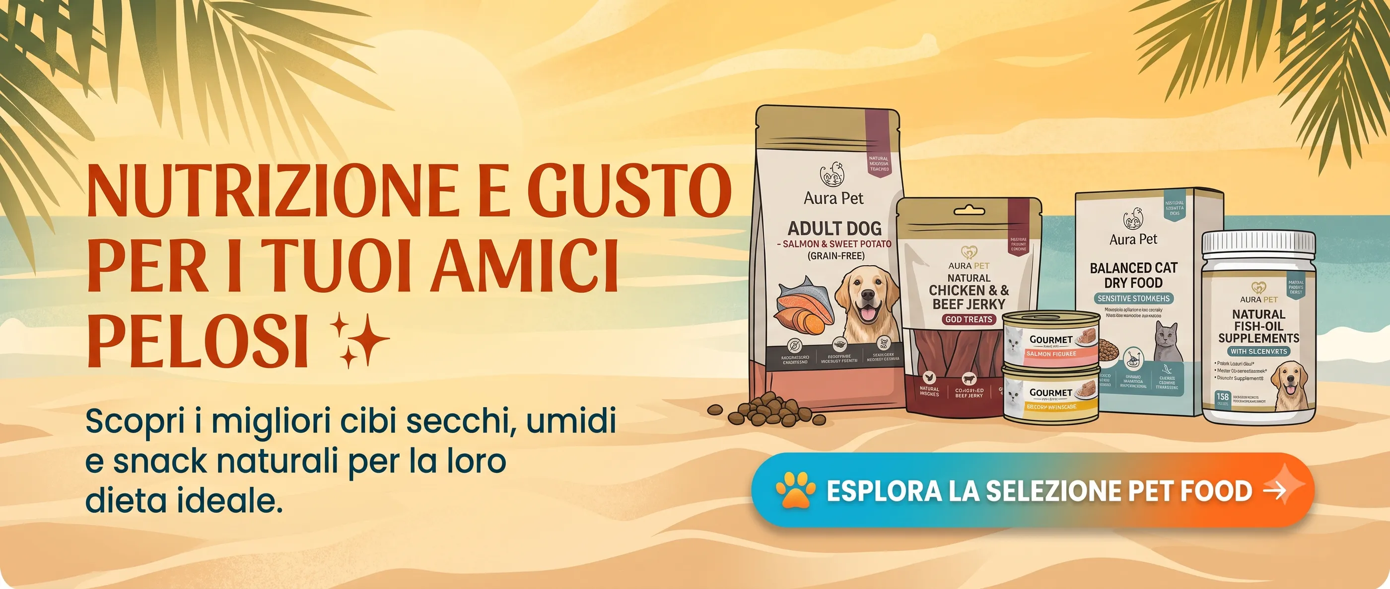 Tutto per i tuoi animali: accessori e prodotti per pet