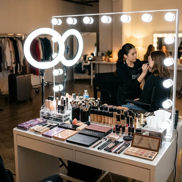 L'importanza della luce corretta nella postazione trucco