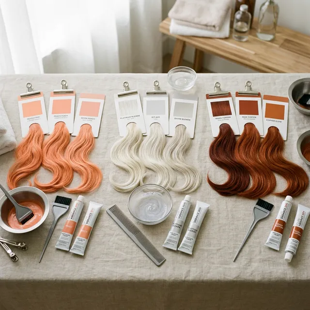 Tendenze colore capelli 2024/2025: dal "Peach Fuzz" ai biondi freddi