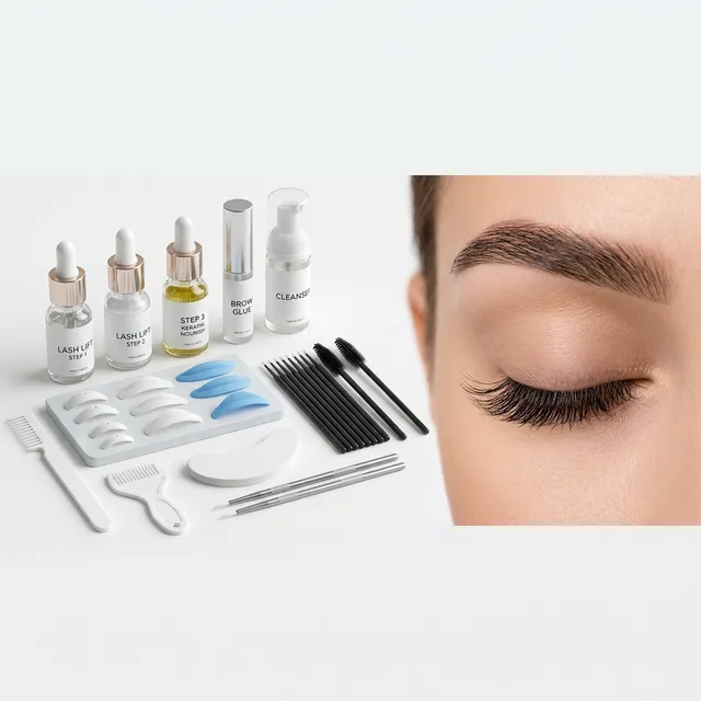 Laminazione ciglia e sopracciglia: kit fai-da-te vs professionale