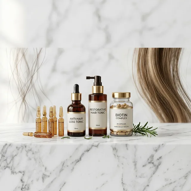 Caduta dei capelli stagionale: integratori e fiale che funzionano davvero