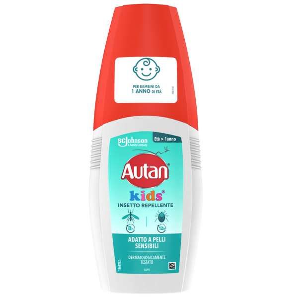 Autan Vapo Kids Pelli Sensibili Insetto Repellente - 100ml
