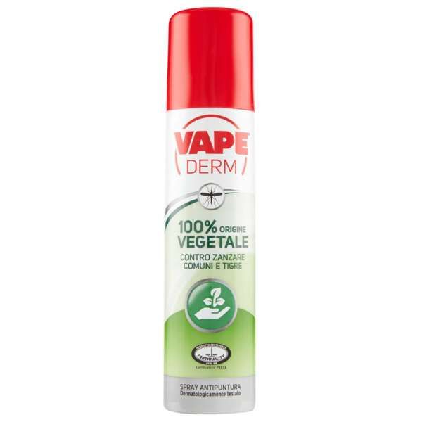 VAPE Vape Derm Spray Vegetale Antipuntura - 75ml - MegaPrezzo