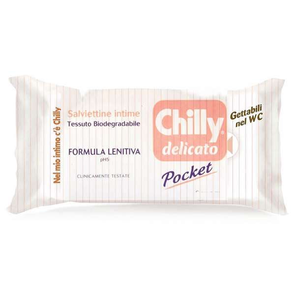 Chilly Intimo Salviettine Poket 12pz - Delicate