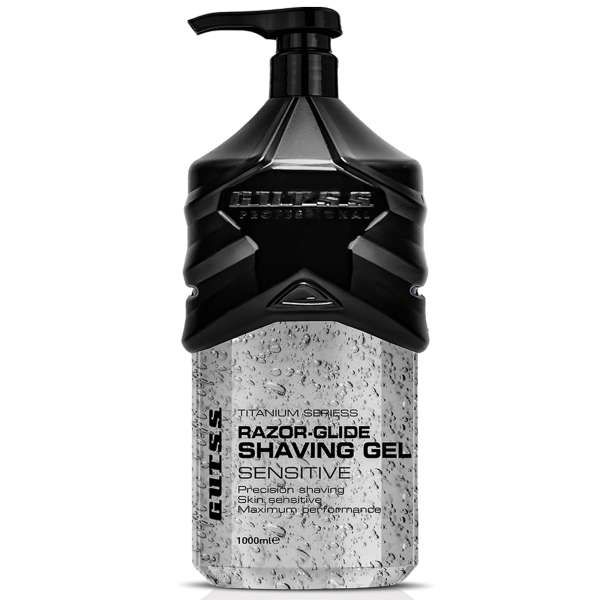 Gutss Titanium Shaving Gel da Barba 1000ml - Sensitive