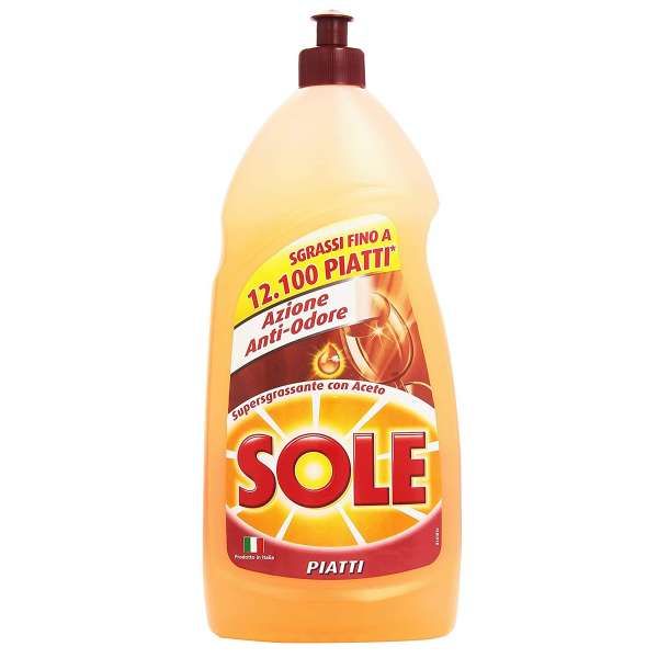 Sole Detersivo Piatti 1100ml - Aceto