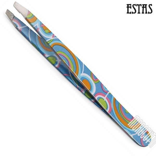Estas Pinzetta Inox Obliqua - Sky