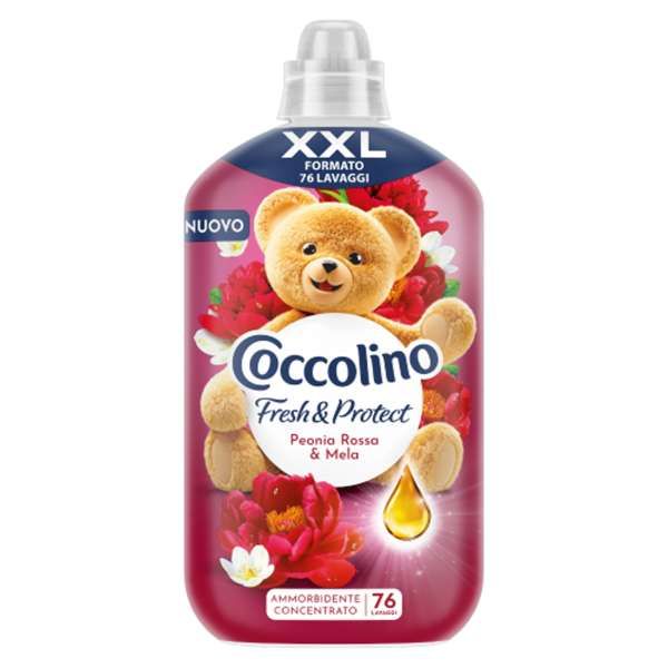 Coccolino Ammorbidente Concentrato 1750ml - Peonia Rossa e Mela