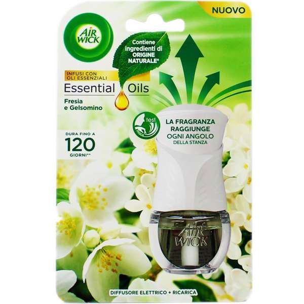Air Wick Diffusore Elettrico e Ricarica - Fresia e Gelsomino